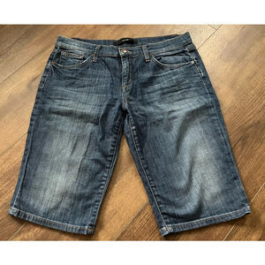 Joe's Jeans denim Geordie Bermuda shorts size 28